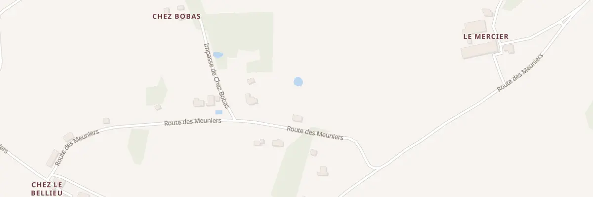 Plan du 9001 Chez Bobas à Saint-Mesmin