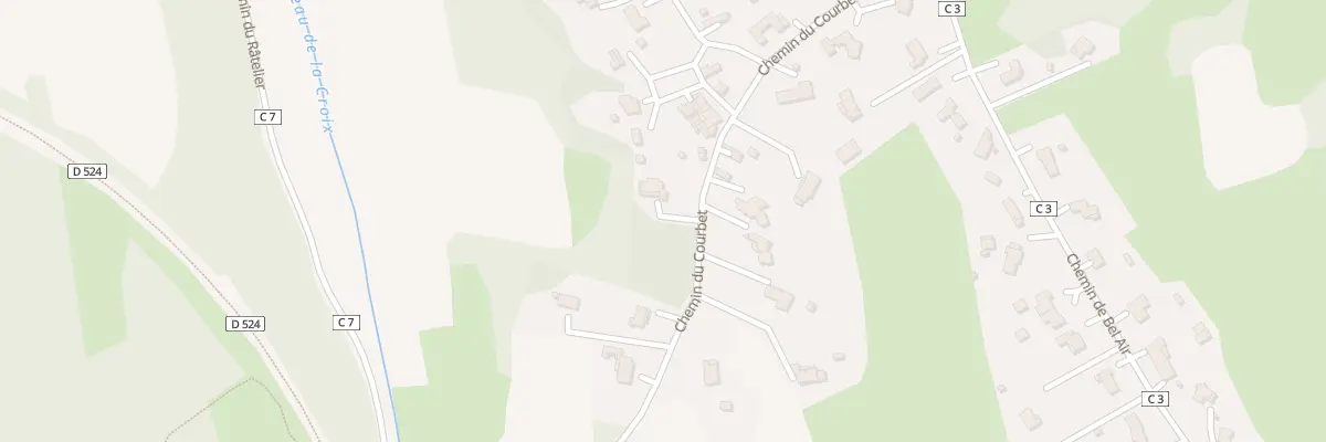 Plan du 348 Che du Courbet à Montaigut-sur-Save