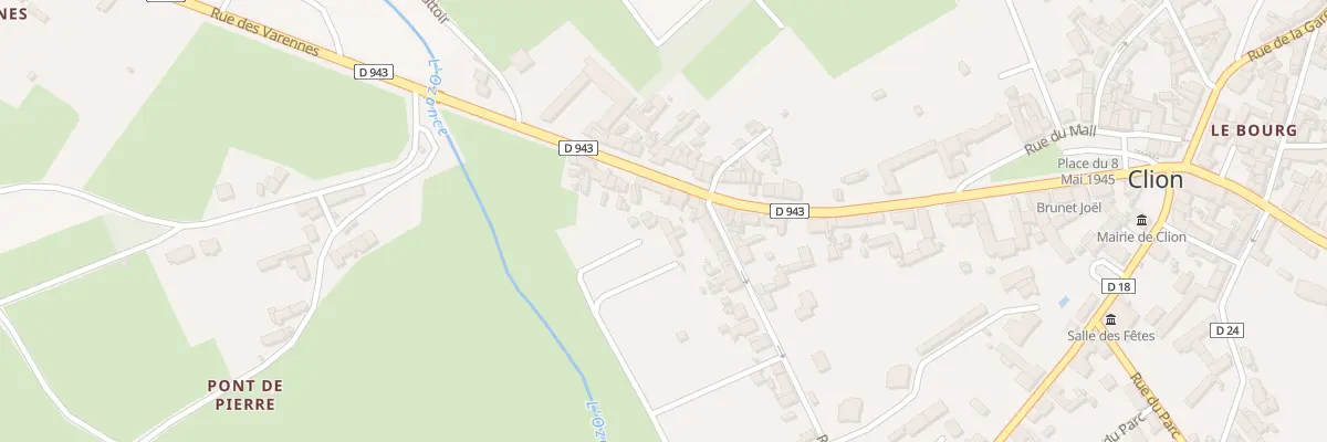 Plan du 27 Rue de la Rente à Clion