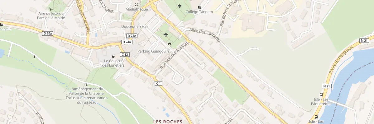 Plan du 3 Imp Jean-sébastien Bach à Isle