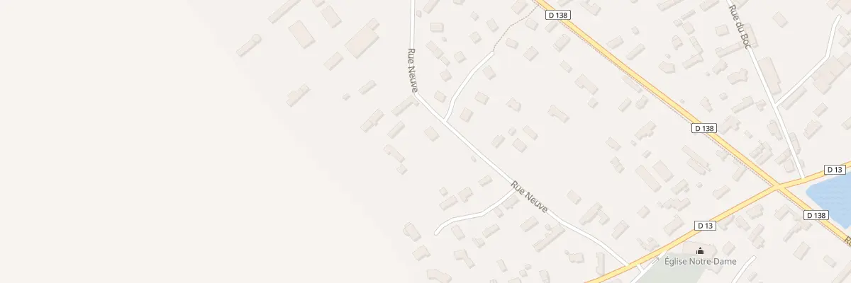 Plan du 294 Rue Neuve à La Neuville-Chant-d’Oisel