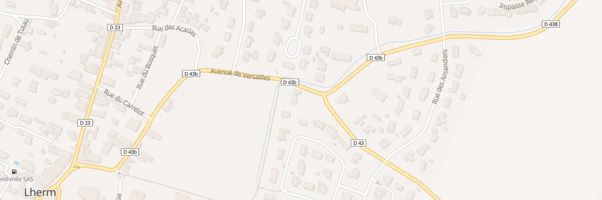 Plan du 2A Rte de St Hilaire à Lherm