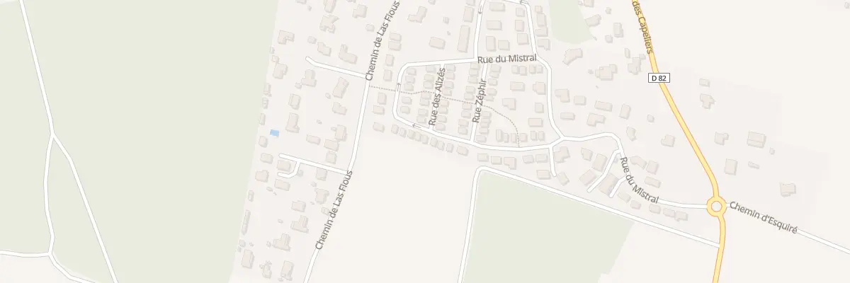 Plan du 45 Rue du Mistral à Fonsorbes