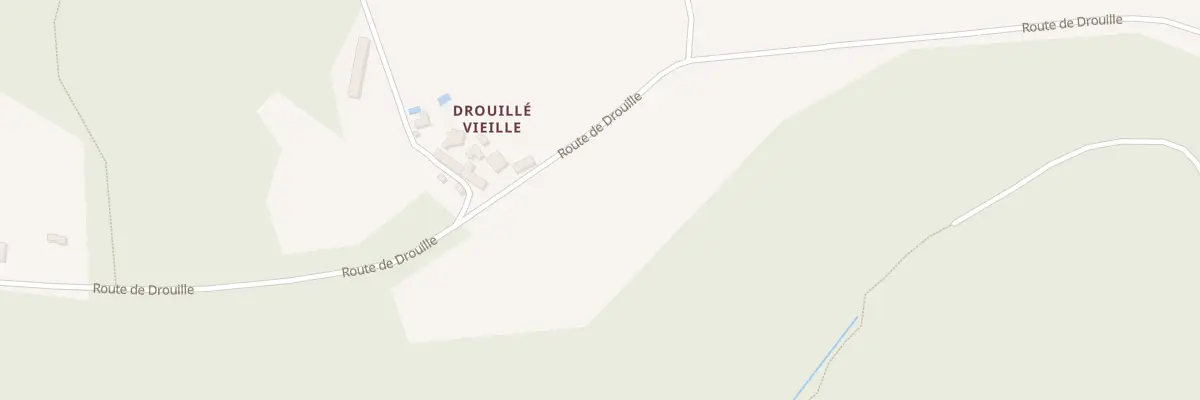Plan du 703 Rte de Drouille à Coly-Saint-Amand