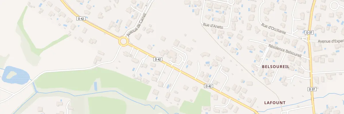 Plan du 26 Av de Bouconne à Léguevin