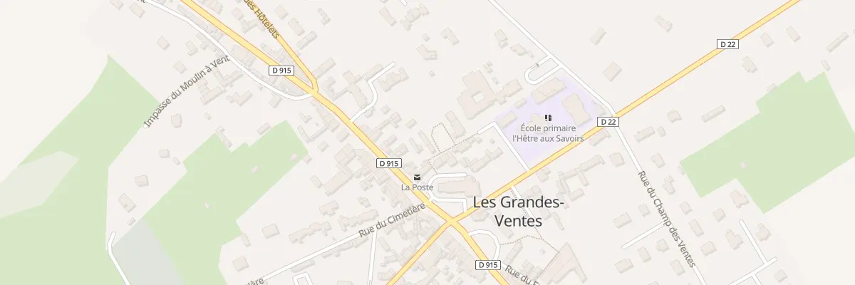 Plan du 3 Pl de l’Eglise aux Grandes-Ventes
