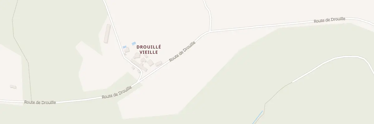Plan du 5000 Drouille Vieille à Coly-Saint-Amand