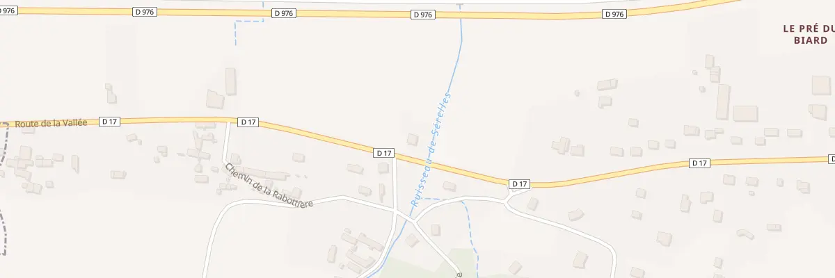 Plan du 39 Rte de la Vallée à Angé