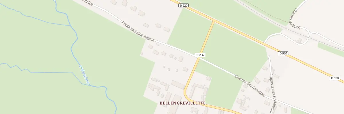 Plan du 736 Rte de Saint Sulpice à Bellengreville