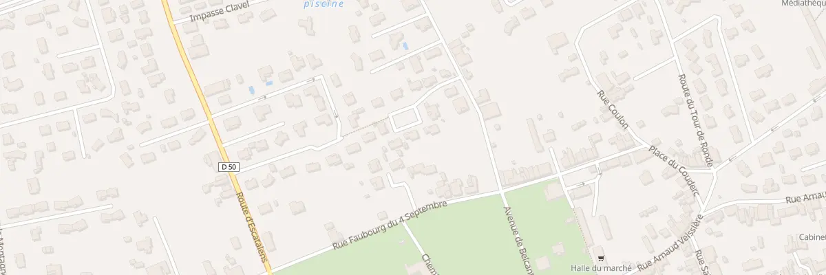 Plan du 9 Imp Cavalier Lunel à Montech