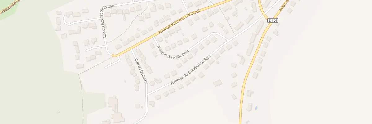 Plan du 11 Av du Petit Bois à Saint-Rémy-sur-Avre