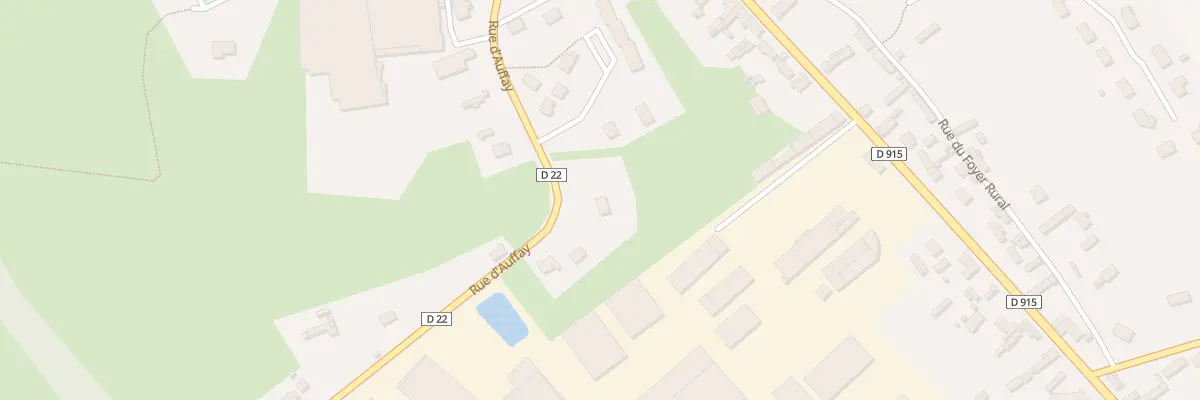 Plan du 281 Rue d’Auffay aux Grandes-Ventes
