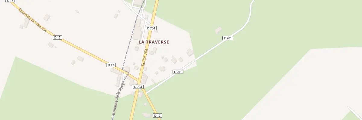 Plan du 13 Rte de Saint Laurent à La Roche-l’Abeille