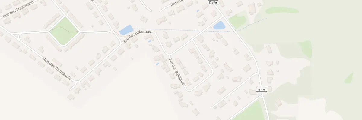 Plan du 28 Rue des Balaguas à Larra