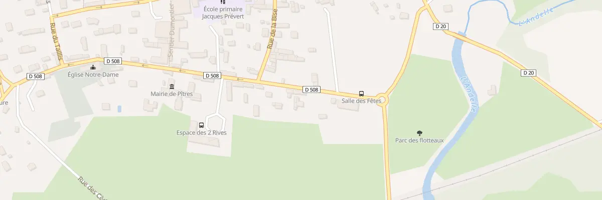 Plan du 24 Rue de l’Eglise à Pîtres