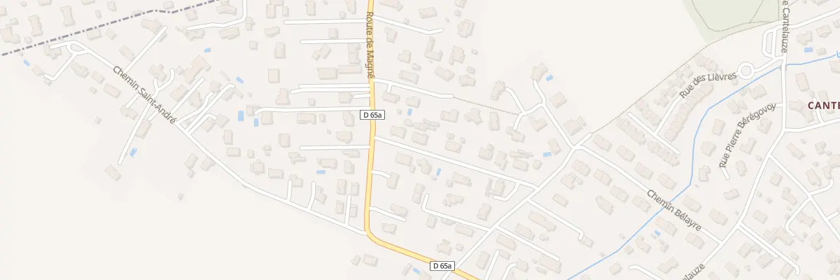 Plan du 3 Imp des LiLas à Fonsorbes