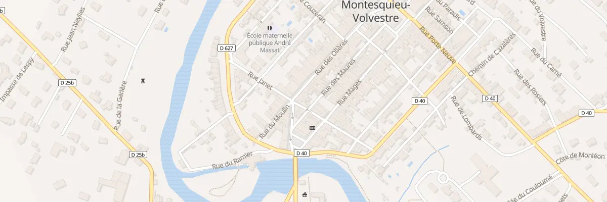 Plan du 10 Rue Mangane à Montesquieu-Volvestre