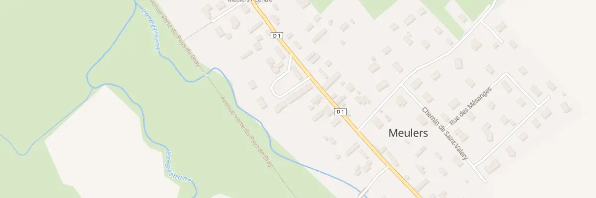 Plan du 3 Rte de Dieppe à Meulers