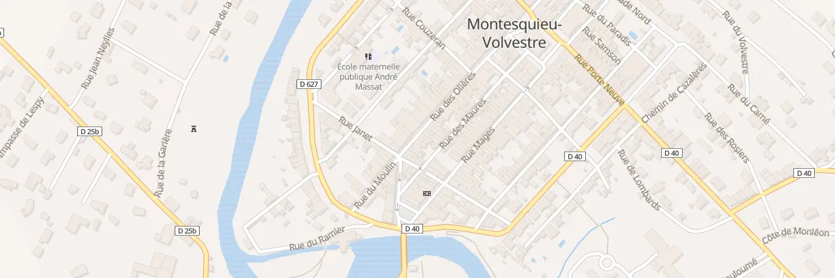 Plan du 10 Rue des Olières à Montesquieu-Volvestre