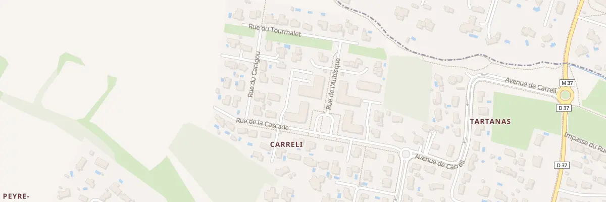 Plan du 1 Rue de l’Aubisque à Léguevin