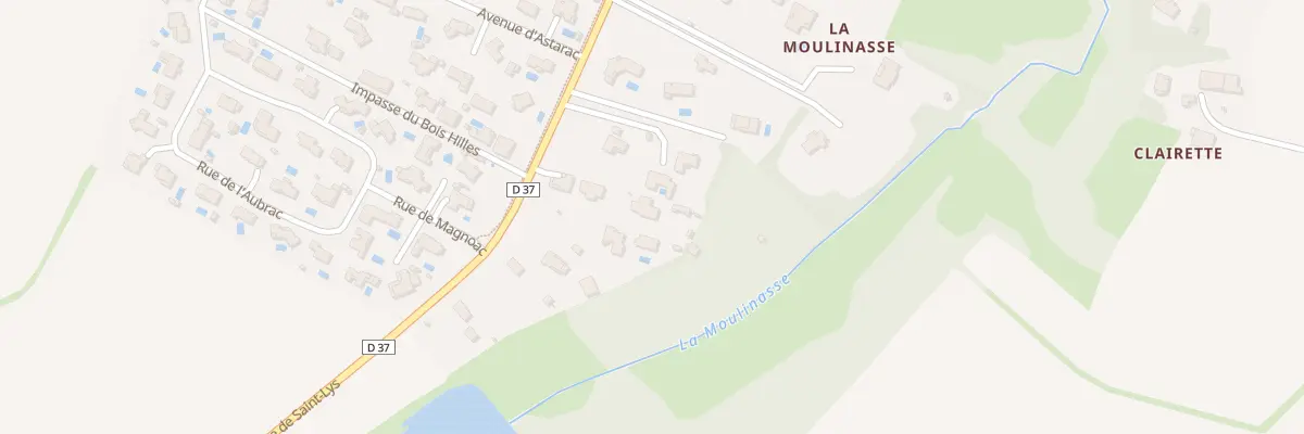 Plan du 38T Rte de St Lys à Léguevin