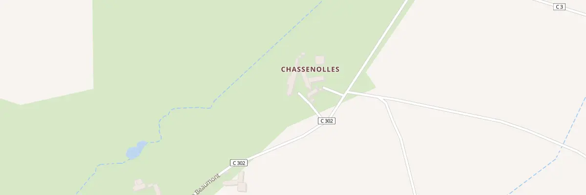 Plan du 7 Chassenolles à Villeloin-Coulangé