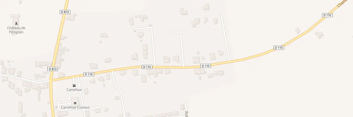 Plan du 345B Che de la Gare à Finhan