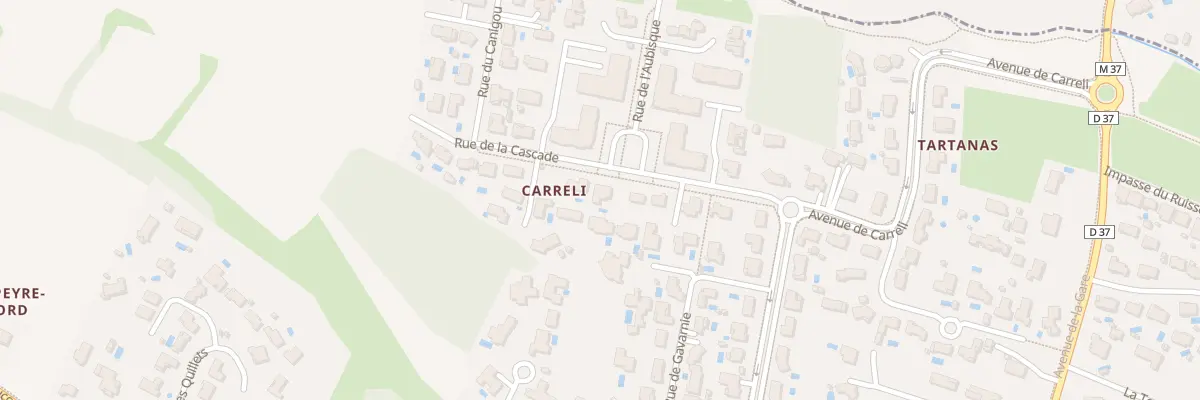 Plan du 3B Rue de la Cascade à Léguevin