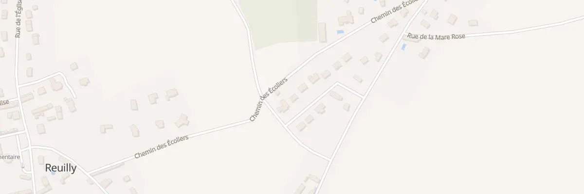Plan du 14 Rue des Granges Neuves à Reuilly