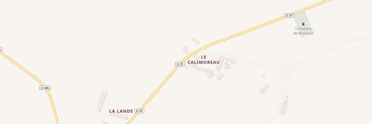 Plan du 5038 Calimoreau à Bonneuil
