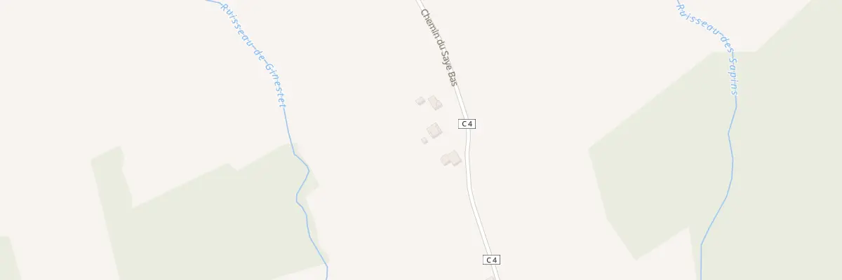 Plan du 1018 Che du Saye Bas à Marsac