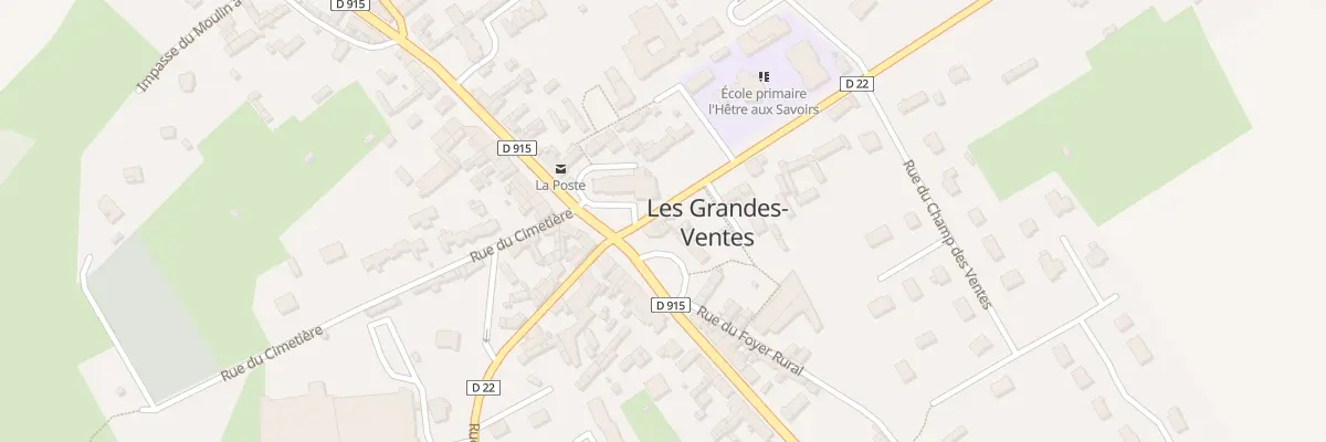 Plan du 2 Rue de Saint Vaast aux Grandes-Ventes