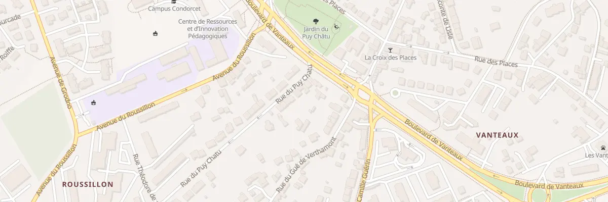 Plan du 7 Rue du Puy Chatu à Limoges