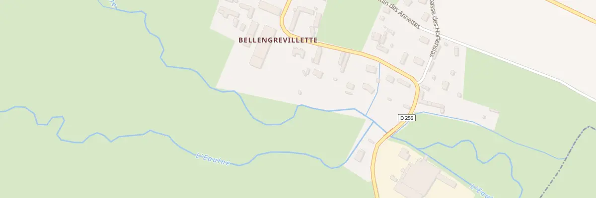 Plan du 116 Rte de Saint Nicolas à Bellengreville
