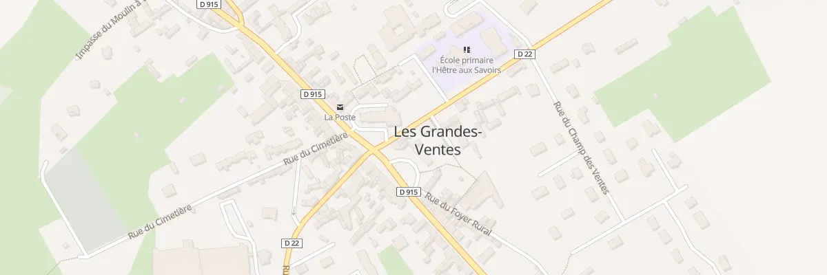 Plan du 24 Rue de St Vaast aux Grandes-Ventes