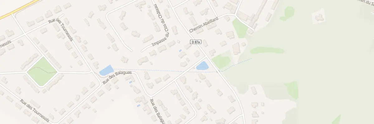 Plan du 4B Rue des Balaguas à Larra