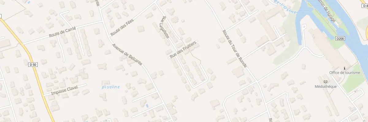 Plan du 15 Rue Lagafette à Montech