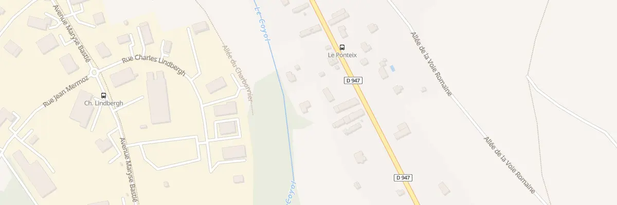 Plan du 65 Rte de Poitiers à Couzeix
