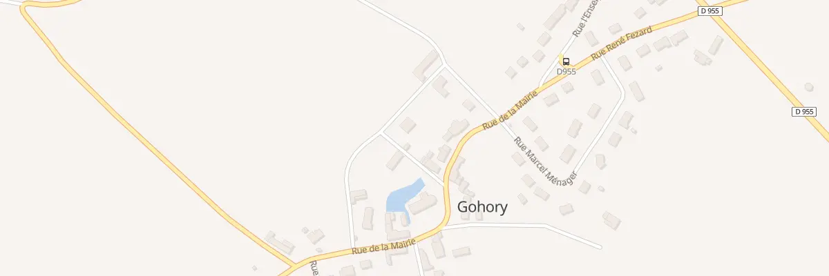 Plan du 8 Rue de la Mairie à Gohory