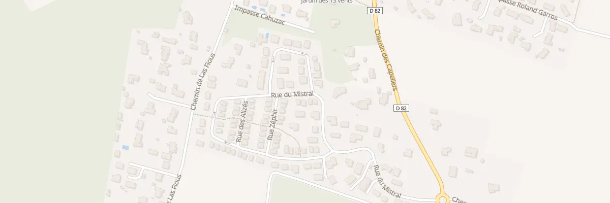 Plan du 5002F Treize Vents à Fonsorbes