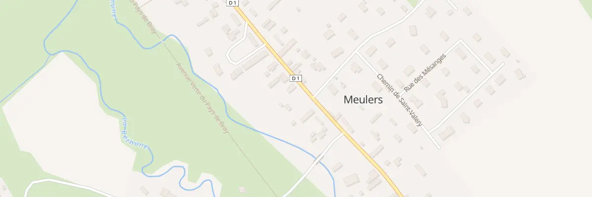 Plan du 1341 Rte de Dieppe à Meulers