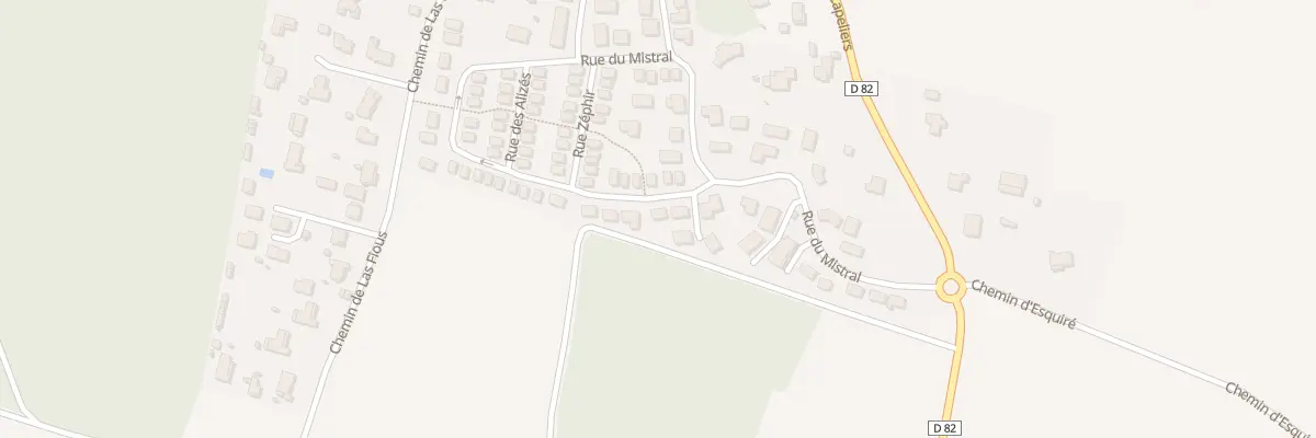Plan du 61 Rue du Mistral à Fonsorbes