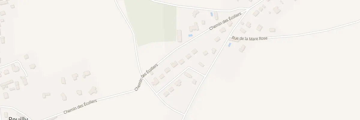 Plan du 8 Rue des Granges Neuves à Reuilly