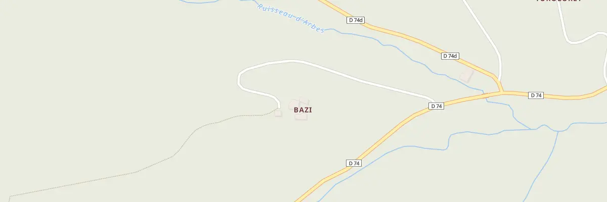 Plan du 97 Bazi à Montbrun-Bocage