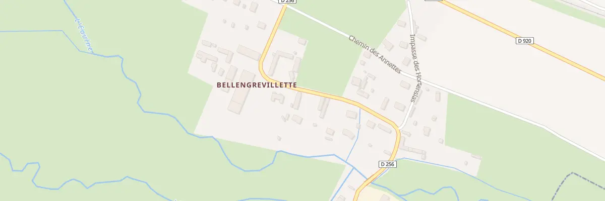 Plan du 5035 Bourg de Bellengreville à Bellengreville