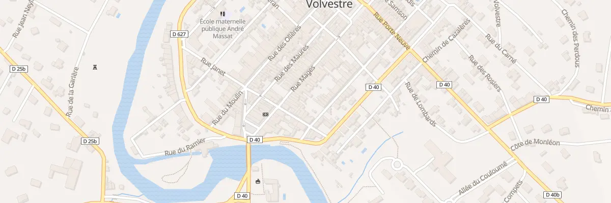 Plan du 22 Rue Mages à Montesquieu-Volvestre