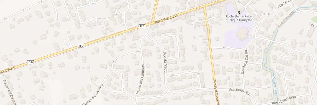 Plan du 28 Rue du Medou à Verdun-sur-Garonne
