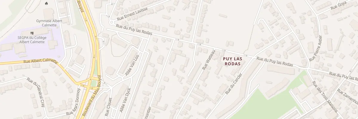 Plan du 9 Rue Brémontier à Limoges
