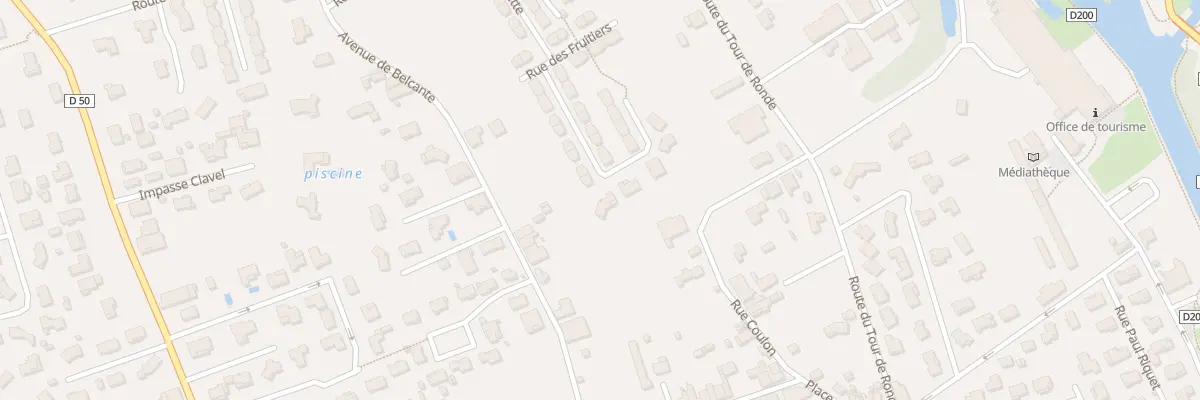 Plan du 30 Rue Lagafette à Montech