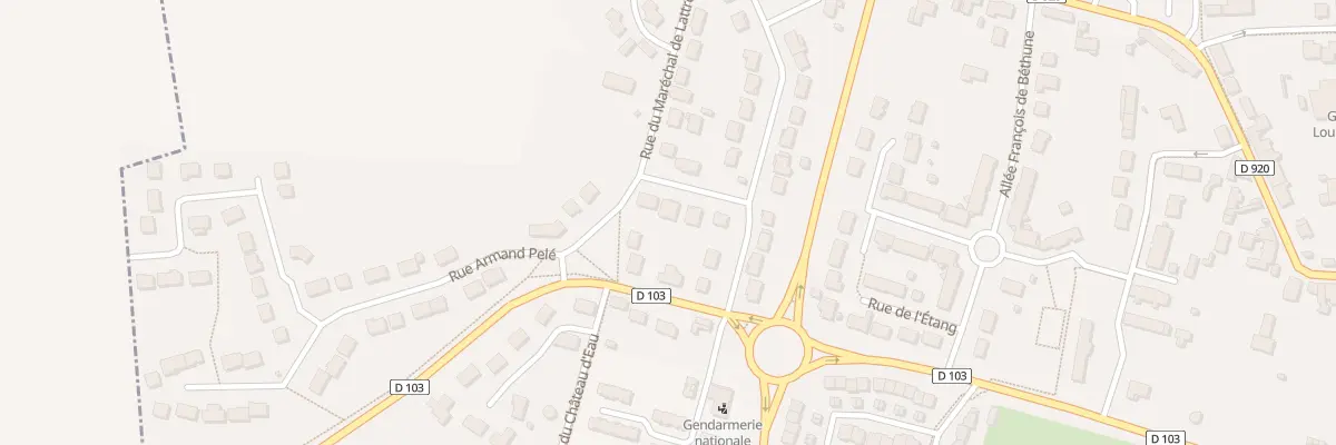 Plan du 4 Rue du Général Patton à Courville-sur-Eure